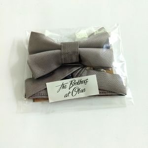 The Brothers at Otaa Kids Woven Bow Tie